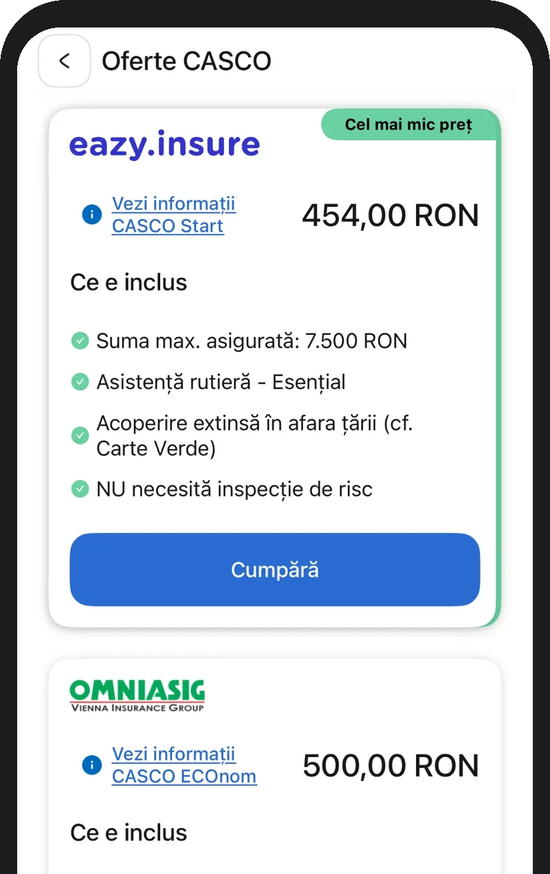 Compari și plătești